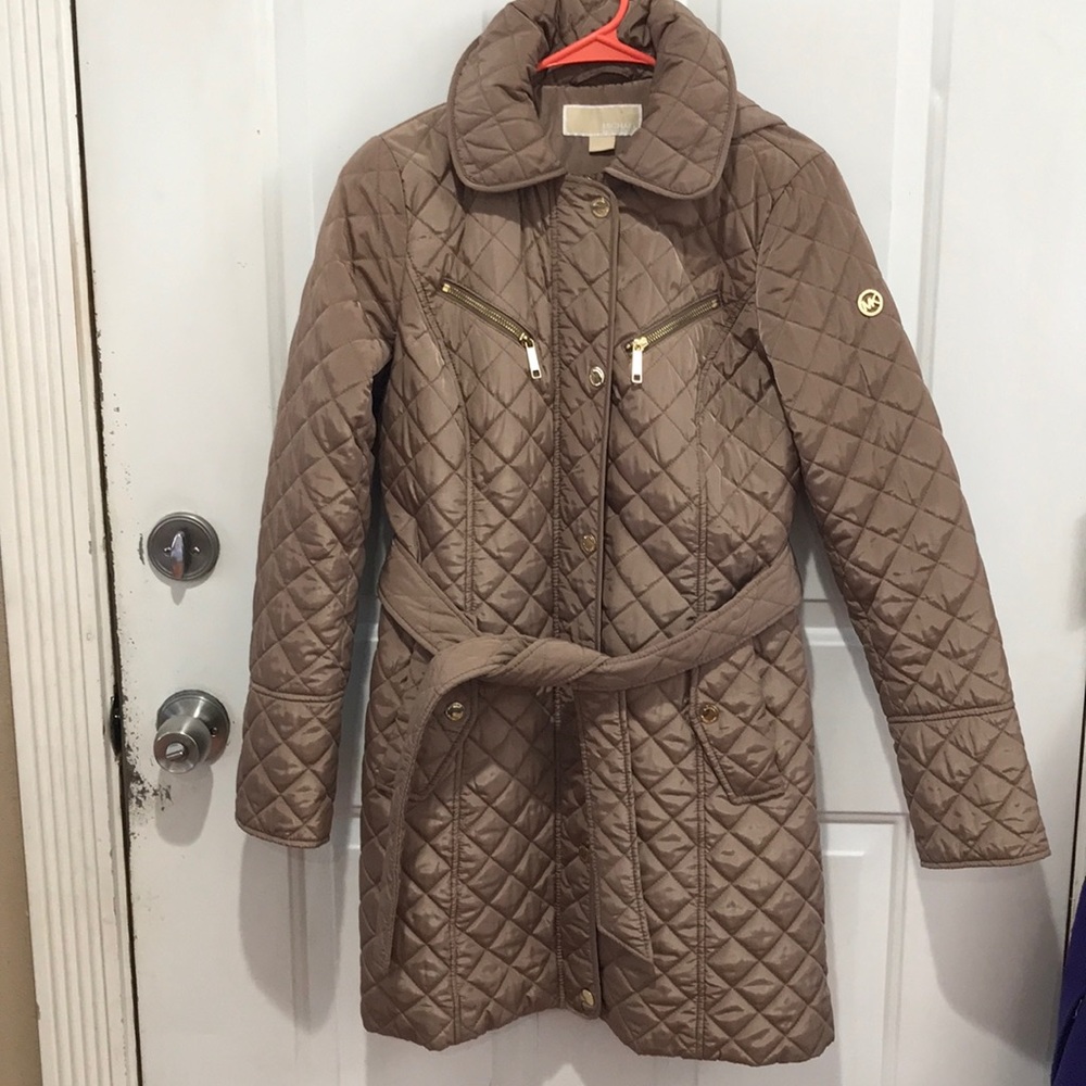 MK tan coat 🧥
